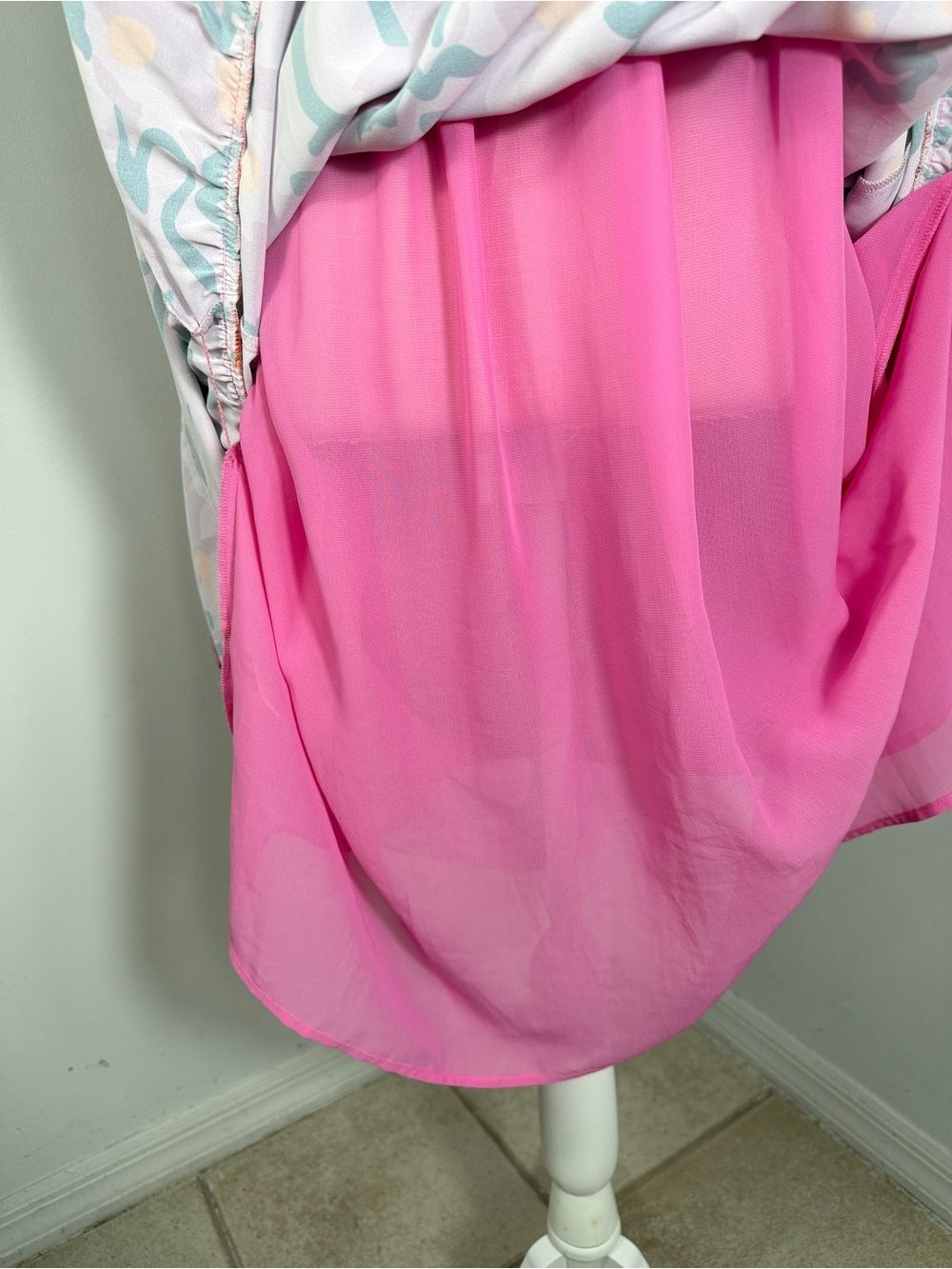 Tuckernuck Crosby by Mollie Burch Delphine Expressive Floral Ruffle Neck Dress - Picture 8 of 10